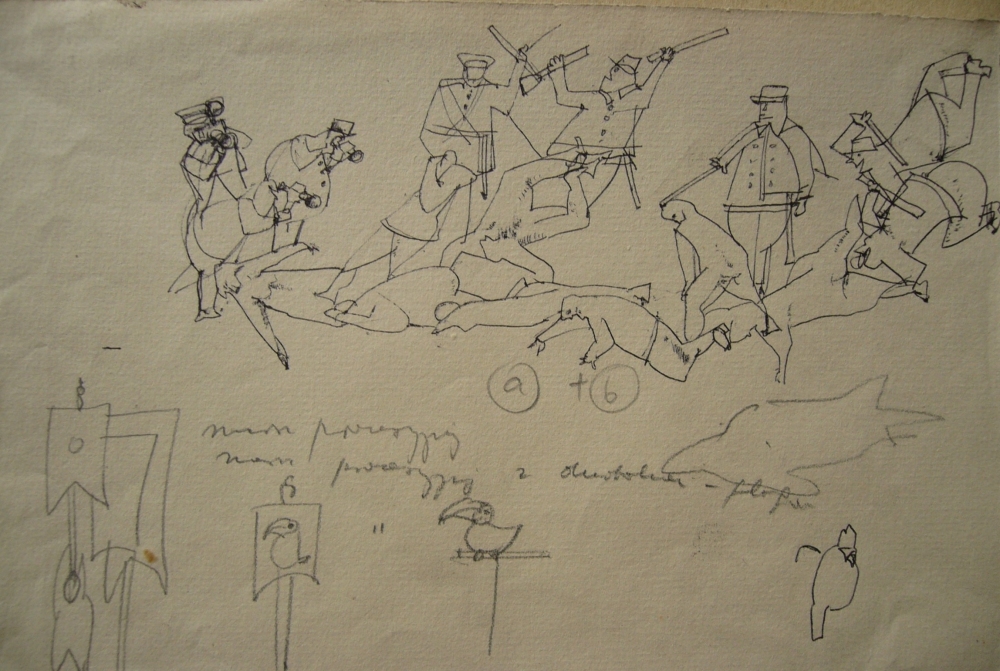 Rytuały, szkic nr 9