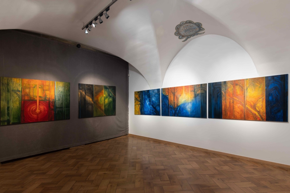 Obrazy z cyklu Katedra z lat 2020- 2021