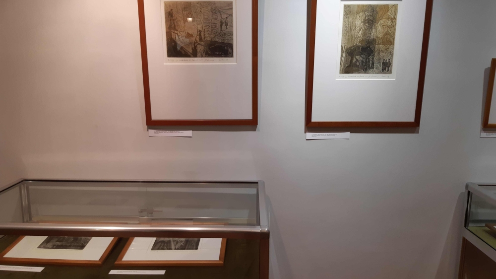 Grafiki z cyklu Katedra Prousta, 2016-2019