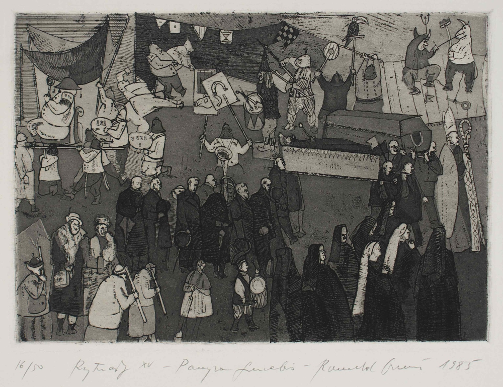 Rytuały XV. Pompa funebris, 1985