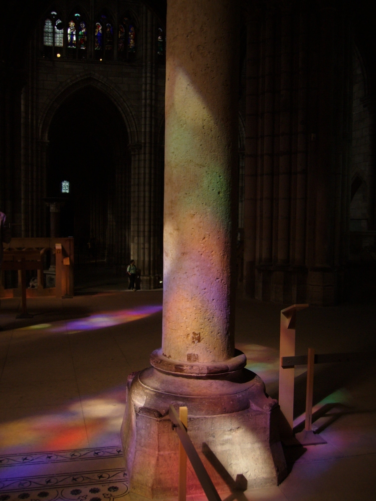 Witraże chóru bazyliki Saint - Denis, Paryż