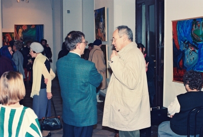 Autor w towarzystwie Franciszka Starowieyskiego