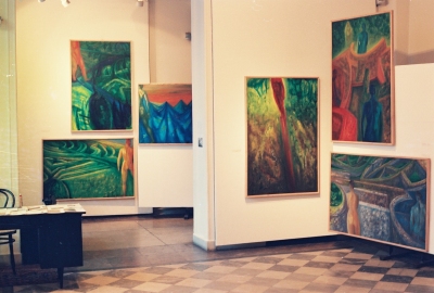 Obrazy,  początek lat 90.