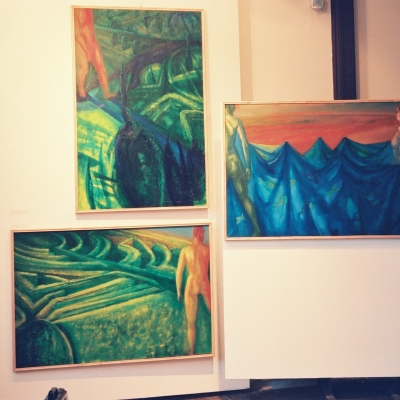 Obrazy,  początek lat 90.