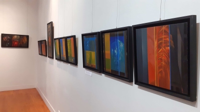 Obrazy z  cyklu Katedra z lat  2015-2019