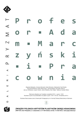Plakat_  Galeria Pryzmat, 2015
