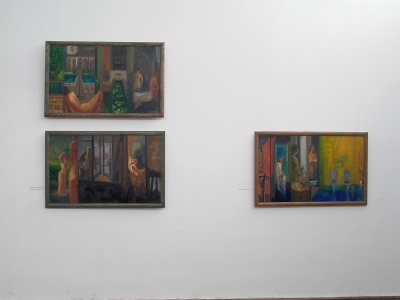 Obrazy z cyklu Rytuały codzienności (2002-2003)