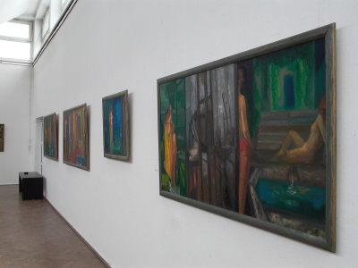 Obrazy z cyklu Rytuały codzienności (2002-2003)