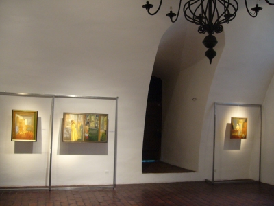 Obrazy z cyklu Rytuały codzienności z lat 1997-2000