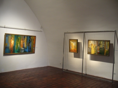 Obrazy z cyklu Rytuały codzienności z lat 1997-2003