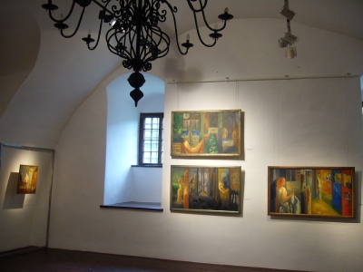 Obrazy z cyklu Rytuały codzienności z lat 1997-2003