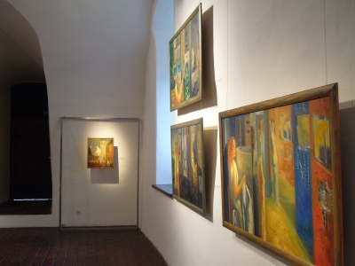 Obrazy z cyklu Rytuały codzienności z lat 1997-2003