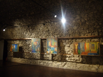 Obrazy z cyklu Rytuały codzienności z lat 2002-2003