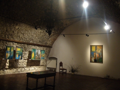 Obrazy z cyklu Rytuały codzienności z lat 2000-2003