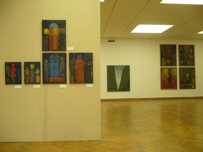 Obrazy Oramusa, w głębi po środku Sobolewski