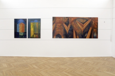 Obrazy z cyklu Katedra z lat 2007-2011