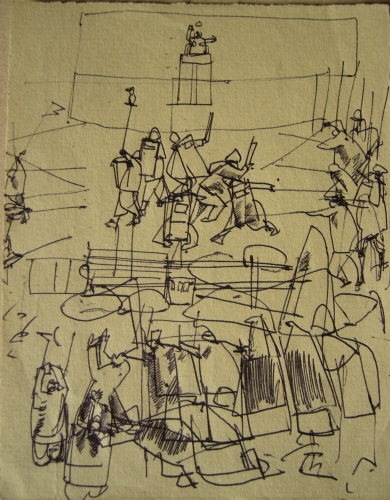 Rytuały 1982, szkic 6